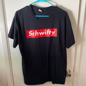 Rick & Monty graphic T Large